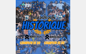 Saison historique pour nos Séniors !