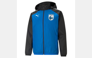 Veste Coupe-vent / pluie Puma Team Liga (bleu)