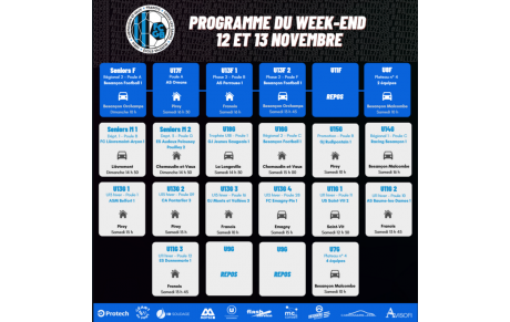 Agenda du week-end